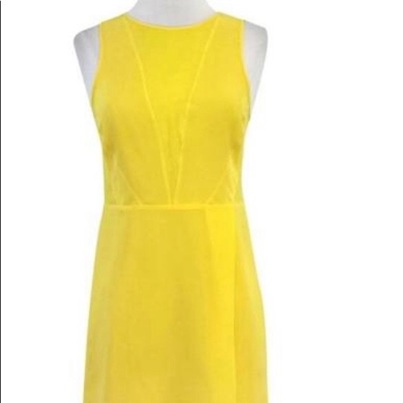 tibi yellow dress